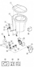 SEALAND Seat & Lid White 4800