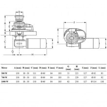 LOFRANS X1 - Vertical Windlass Chrome Bronze