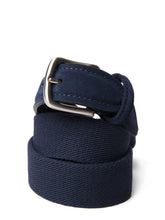 Navy Canvas Belt