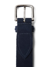 Navy Canvas Belt