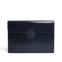 Navy Leather Underarm