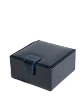 Navy Leather Medium Stud Box