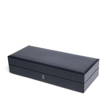 Navy Leather Five Watch Box