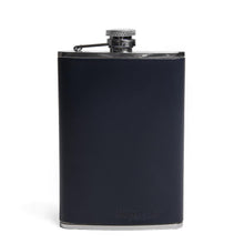 Navy Leather 6oz Captive Flask