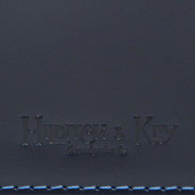 Navy Leather Double Sided Card Case