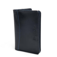 Navy Leather Business Card Case