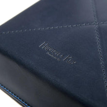 Navy Leather Travel Tray