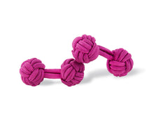 Raspberry Pink Knot Links