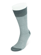 Short Dark Grey & White Pin Dot Cotton Socks