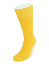 Short Yellow Wool Socks