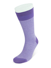Short Purple Pin Dot Cotton Socks