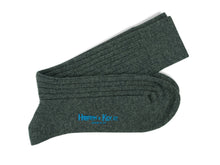 Short Grey Cashmere Socks