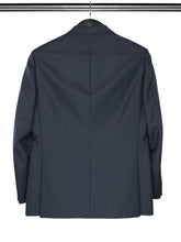 2 Piece, Plain Navy Single Breasted Suit