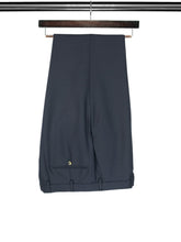2 Piece, Plain Navy Single Breasted Suit