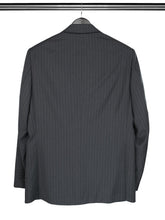 2 Piece, Grey Pinstripe Single Breasted Suit