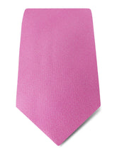 Plain Pink Printed Silk Tie