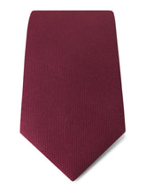 Plain Wine Printed Silk Tie