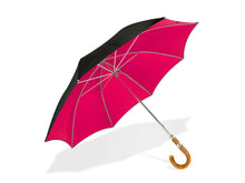 Black & Cerise Pink Golf Umbrella