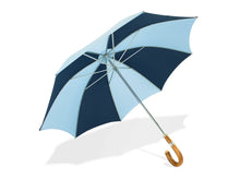 Pale Blue & Navy Golf Umbrella
