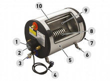 ATI Boat Boiler 1200W Stainless Feet