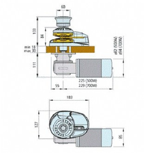 LOFRANS  LP X1 - 12V 500W 7mm